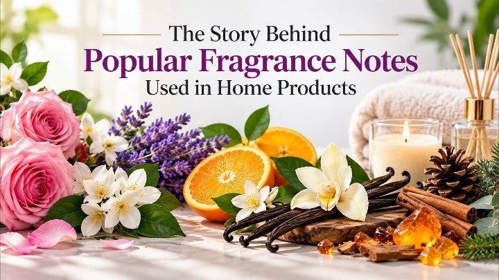 The Story Behind Popular Fragrance Notes Used in Home Products