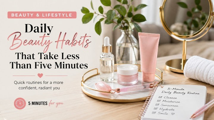 Daily Beauty Habits That Take Less Than Five Minutes