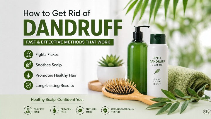 How to Get Rid of Dandruff Fast (Proven Methods That Work)