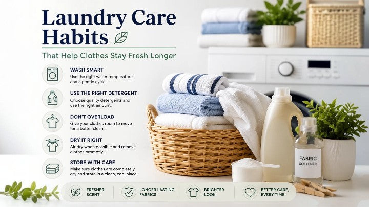 Laundry Care Habits That Help Clothes Stay Fresh Longer