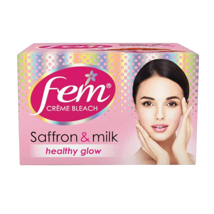 Crème décolorante Fem Fairness Safrane et Lait pour éclaircir les poils du visage