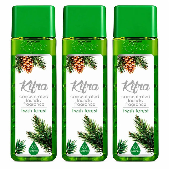 Kifra Concentrated Laundry Fragrance – 3 Pack (120 Washes Each)