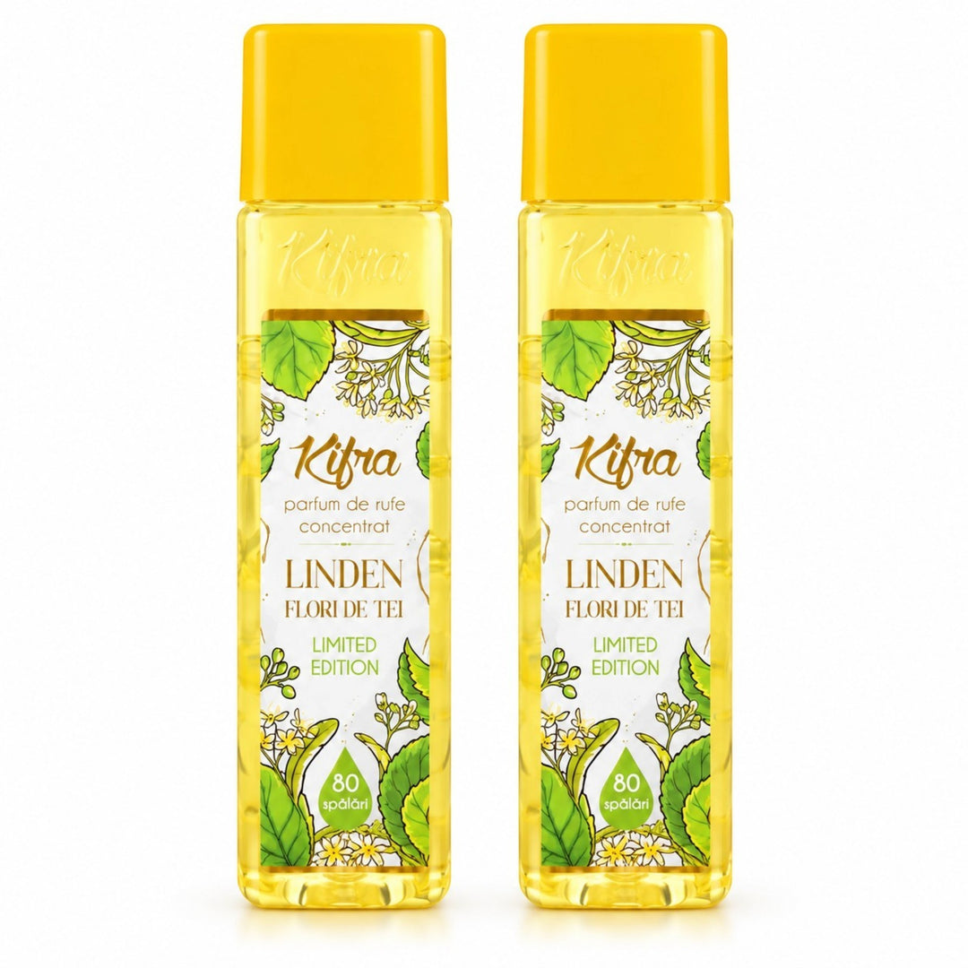 Kifra Concentrated Laundry Fragrance – 2 Pack (80 Washes Each)