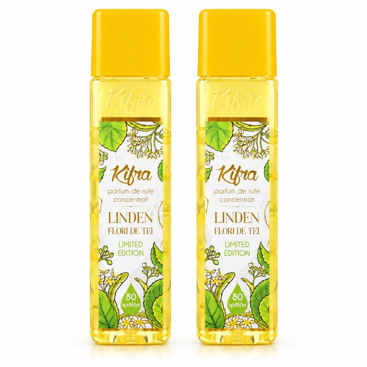 Kifra Concentrated Laundry Fragrance – 2 Pack (80 Washes Each)