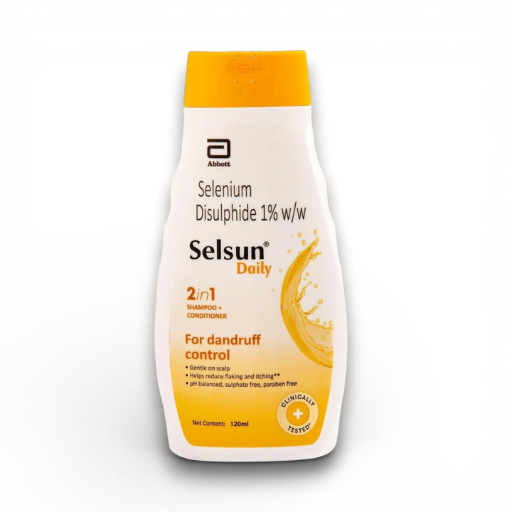 セルサン デイリー 2-in-1 スカルプケア シャンプー＆コンディショナー – 120ml