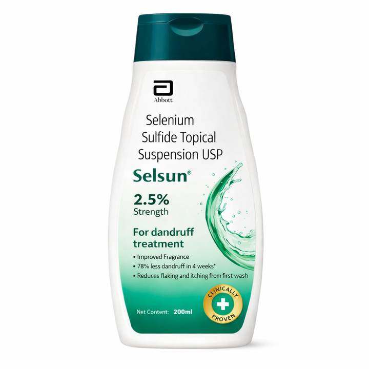 Selsun Suspension Scalp Care Shampoo – 120 ml & 200 ml