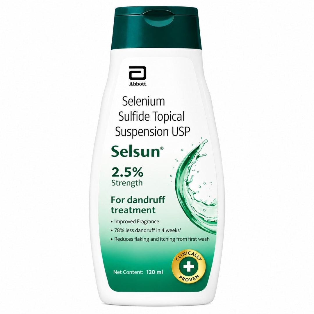 Selsun Suspension Shampoing Traitant – 120 ml & 200 ml