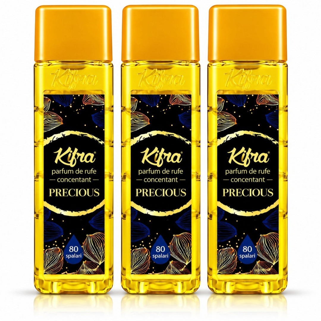 Kifra Concentrated Laundry Fragrance – 3 Pack (120 Washes Each)
