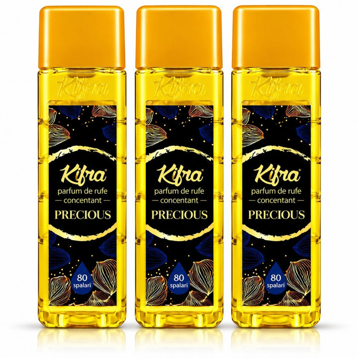 Kifra Concentrated Laundry Fragrance – 3 Pack (120 Washes Each)