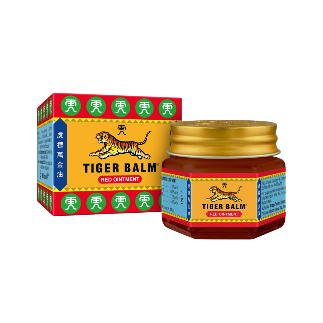 Baume Herbal Rouge Tiger Balm | 9 ml et 21 ml