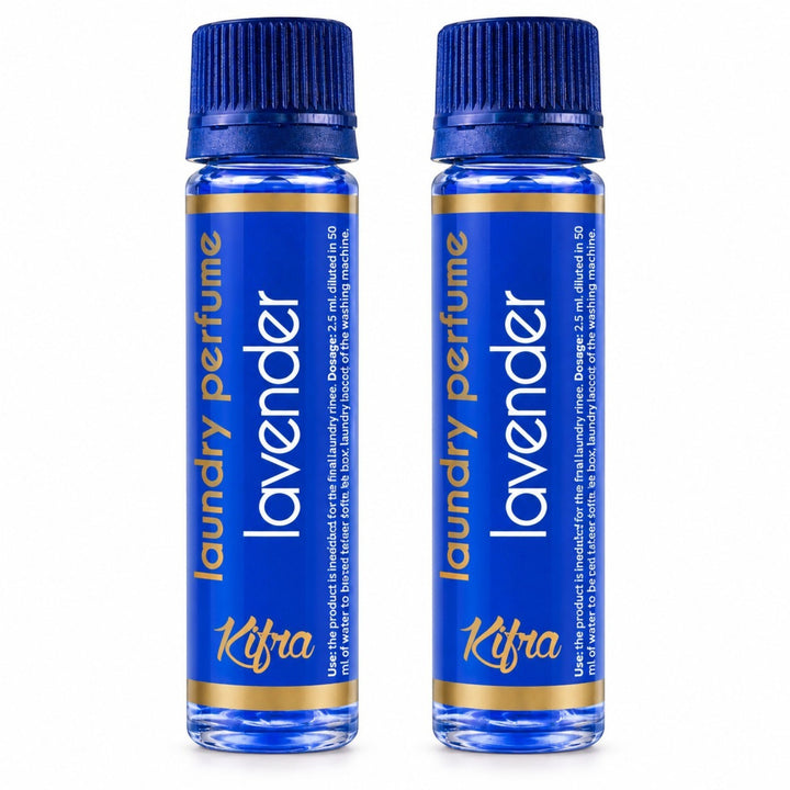 Kifra Concentrated Laundry Fragrance – 2 Pack (80 Washes Each)