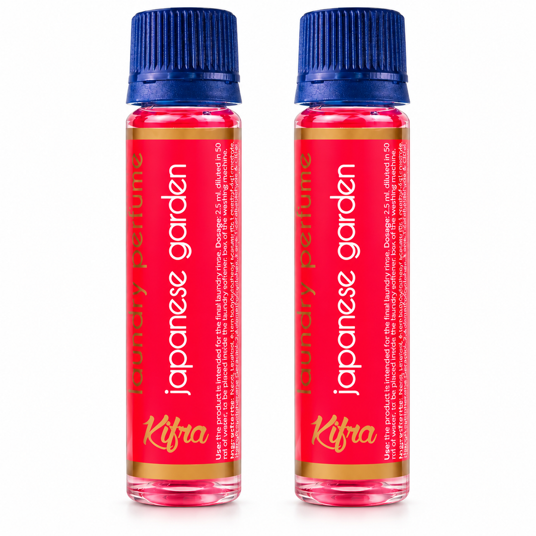 Kifra Concentrated Laundry Fragrance – 2 Pack (80 Washes Each)