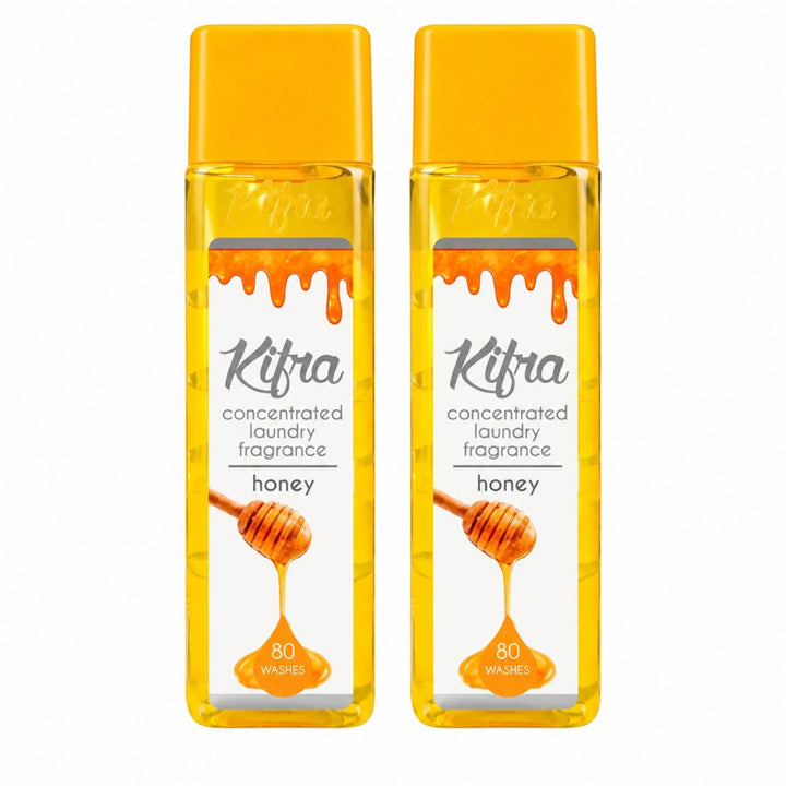 Kifra Concentrated Laundry Fragrance – 2 Pack (80 Washes Each)