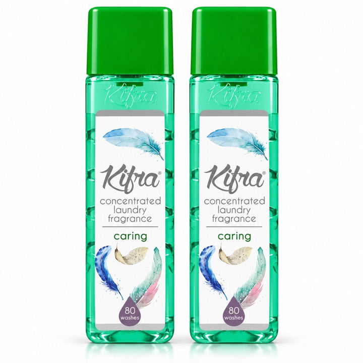 Kifra Concentrated Laundry Fragrance – 2 Pack (80 Washes Each)
