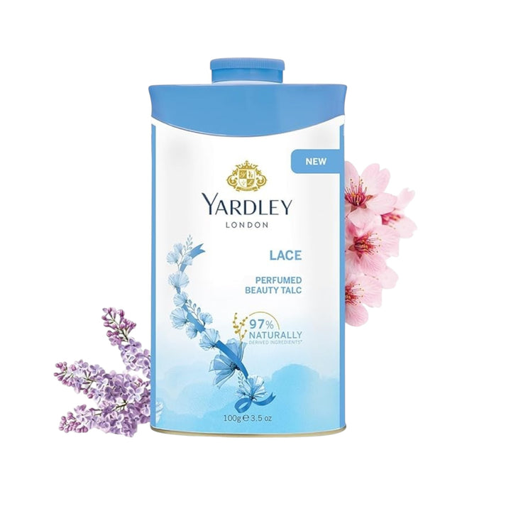 Yardley London Lace Perfumed Talcum Powder