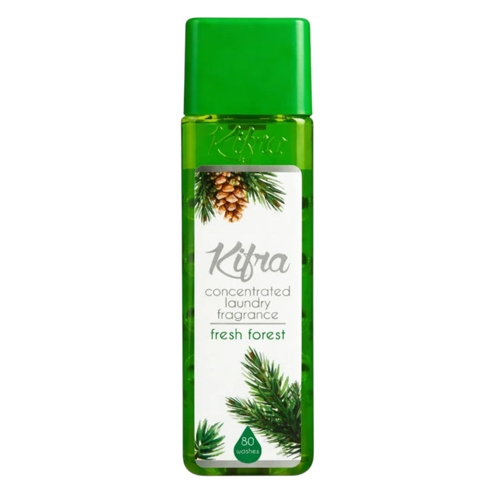 Kifra Fresh Forest Laundry Perfume Fragrance Booster 200ml Fabric Scent Enhancer for Clothes Bedding Towels