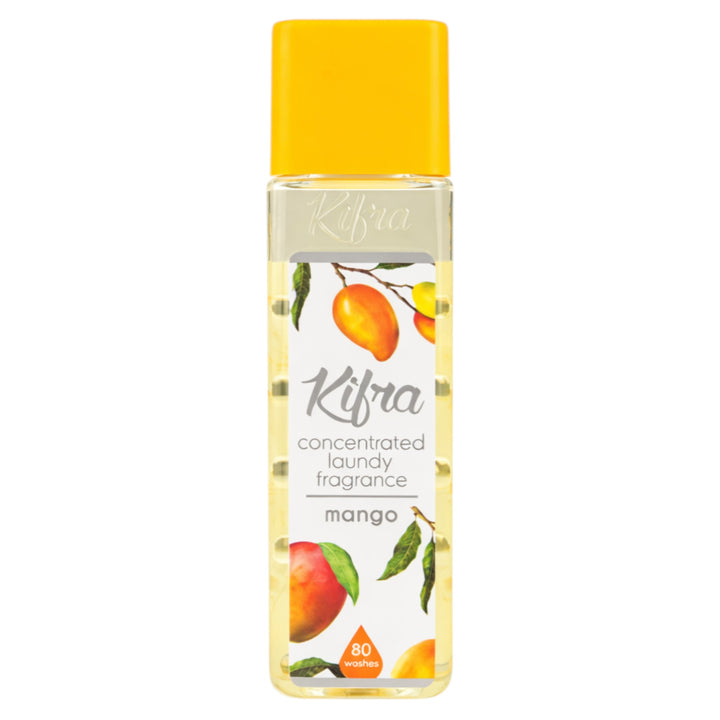Kifra Mango Laundry Perfume Fragrance Booster 200ml Fabric Scent Enhancer for Clothes Bedding Towels