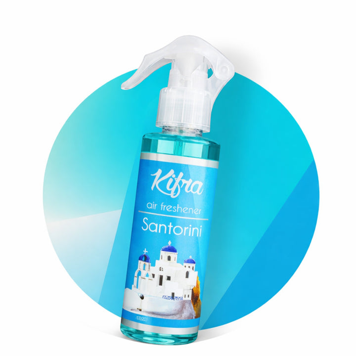 Kifra Santorini Air Freshener Premium Home Fragrance Long Lasting Room Spray