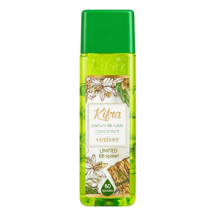 Kifra Vetiver Laundry Perfume Fragrance Booster 200ml Fabric Scent Enhancer for Clothes Bedding Towels