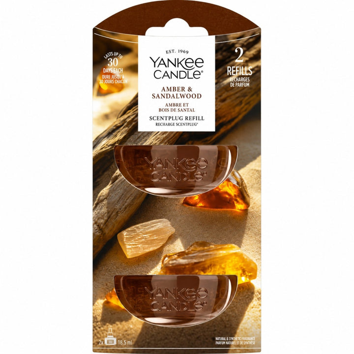 Yankee Candle ScentPlug Refills 2 Pack 18.5ml – Choose Your Fragrance