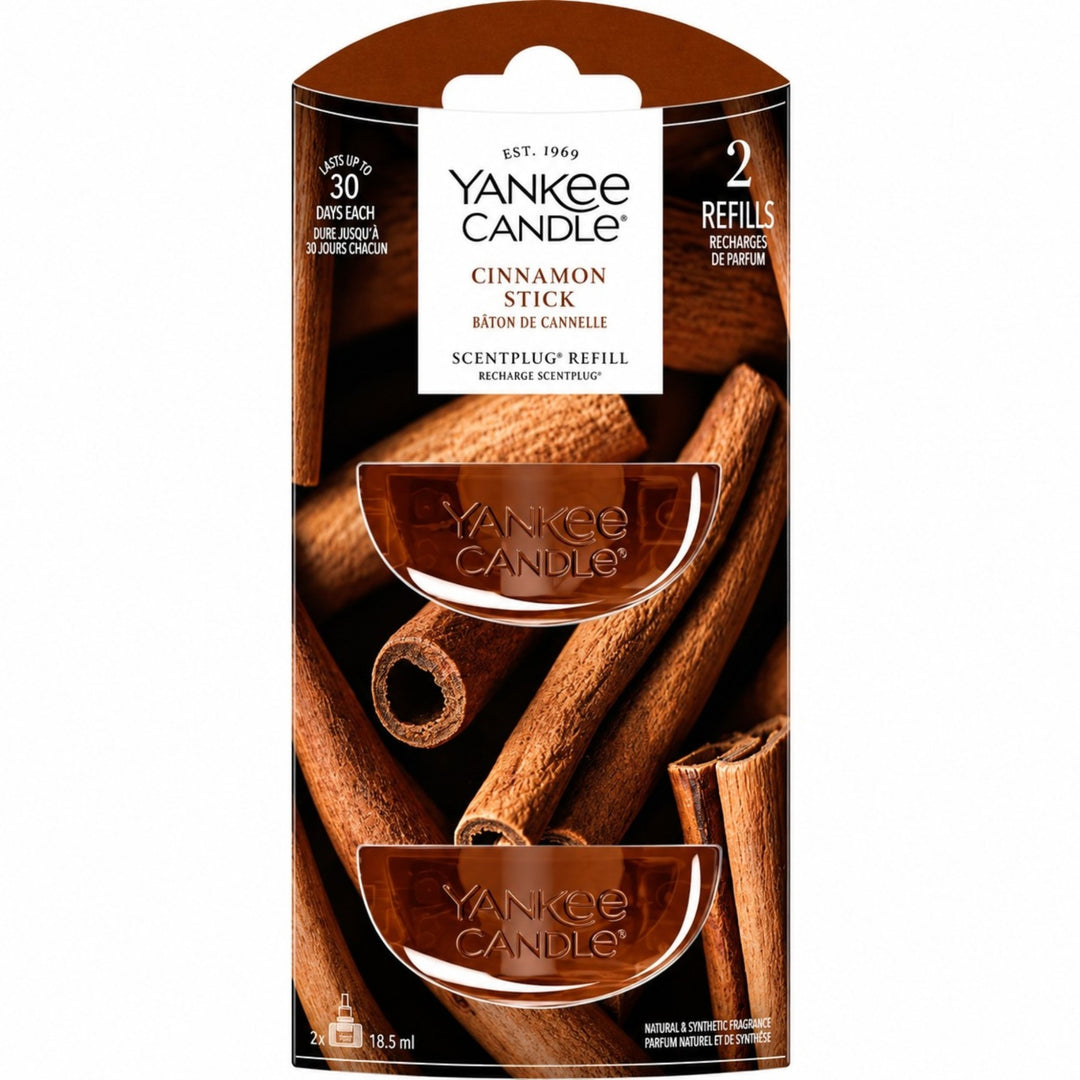 Yankee Candle ScentPlug Refills 2 Pack 18.5ml – Choose Your Fragrance